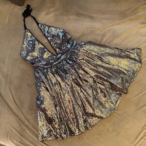Foreign Exchange Sequin Dress